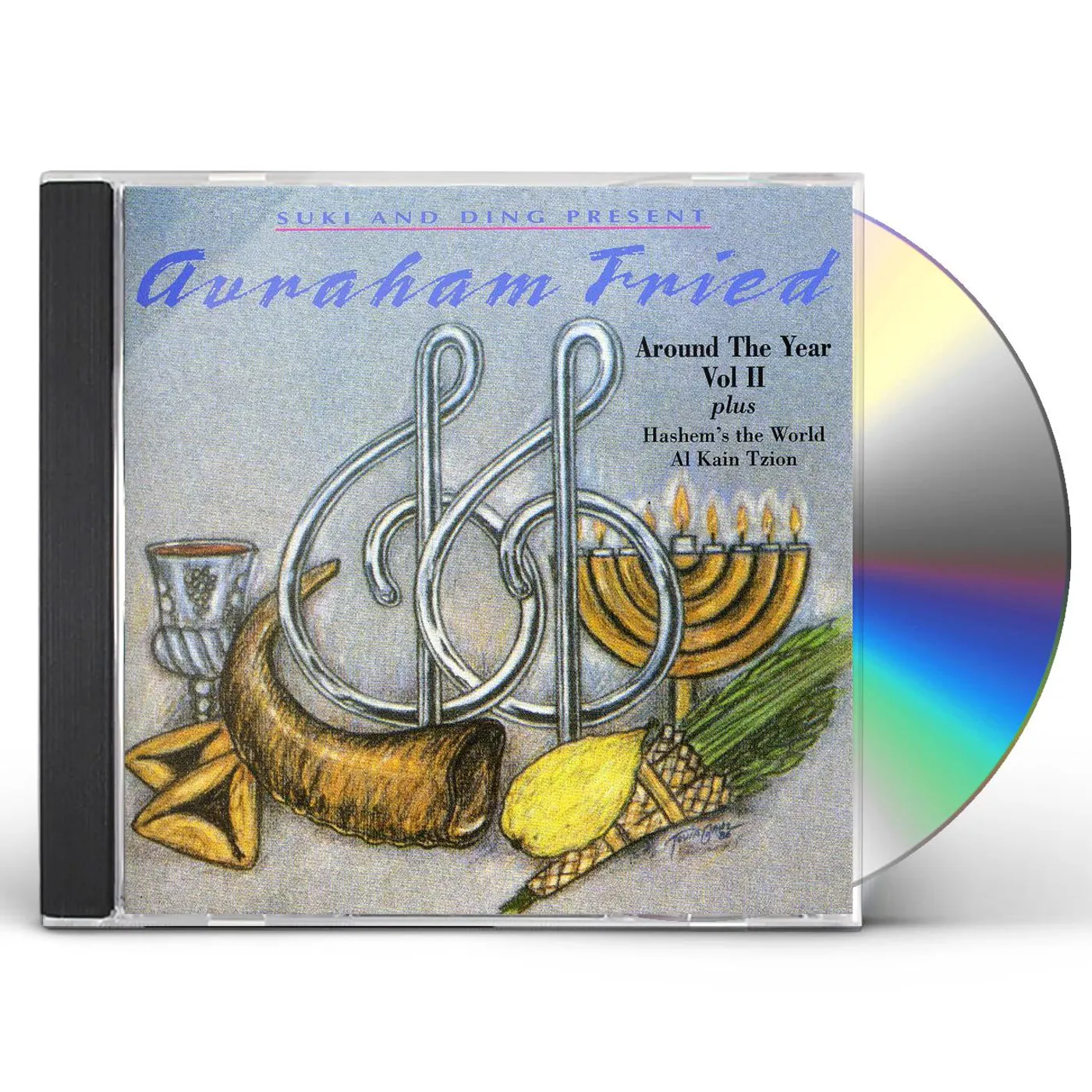 Avraham Fried AROUND THE YEAR 2 CD