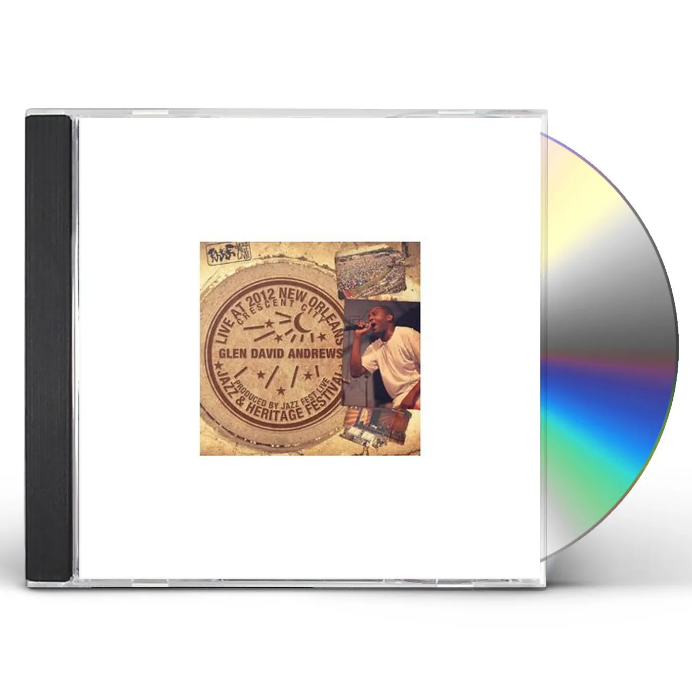 Glen David Andrews LIVE AT JAZZFEST 2012 CD