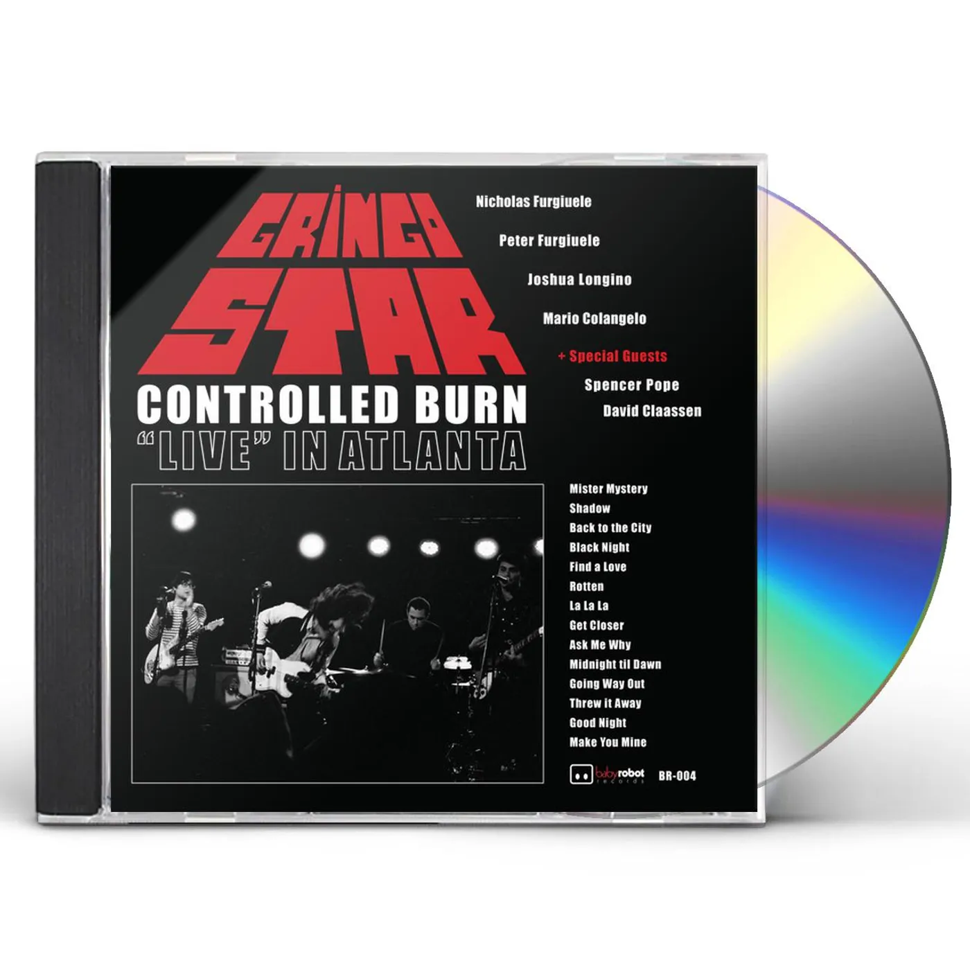 Gringo Star CONTROLLED BURN: LIVE IN ATLANTA CD