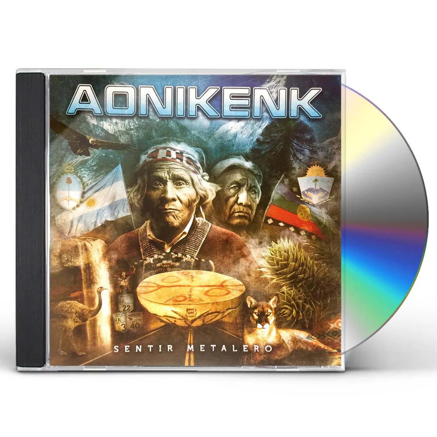 Aonikenk SENTIR METALERO CD