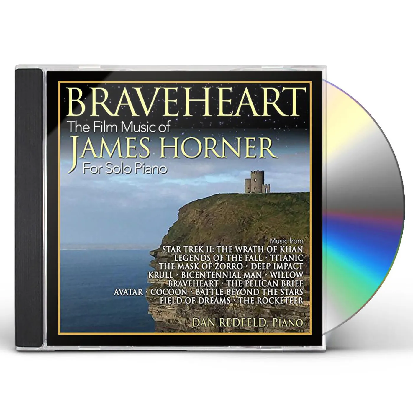 Dan Redfeld BRAVEHEART: FILM MUSIC OF JAMES HORNER SOLO - Original Soundtrack CD
