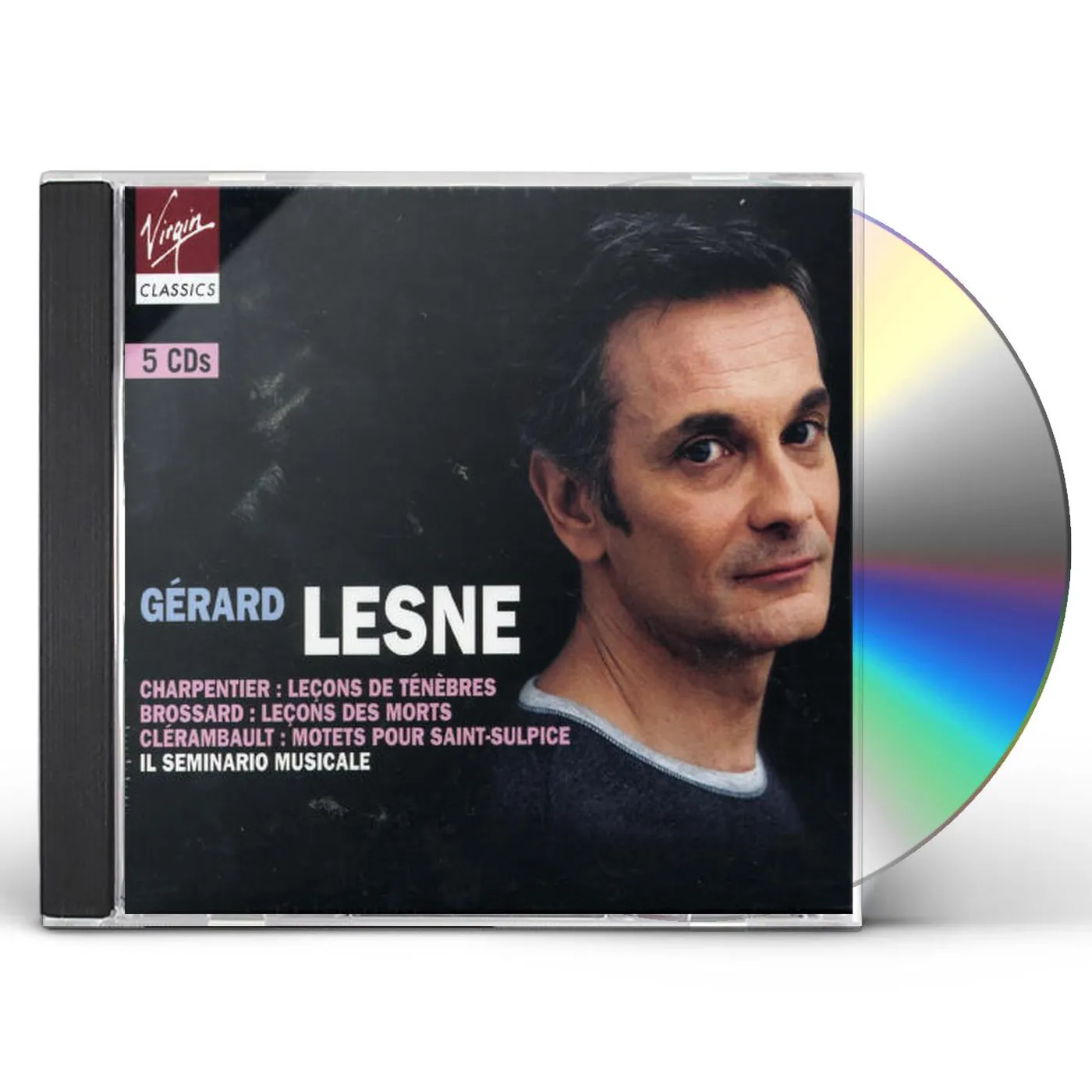 Gérard Lesne MUSIQUE SACREE FRANCAISE - CHARPENTIER : LECONS DE CD