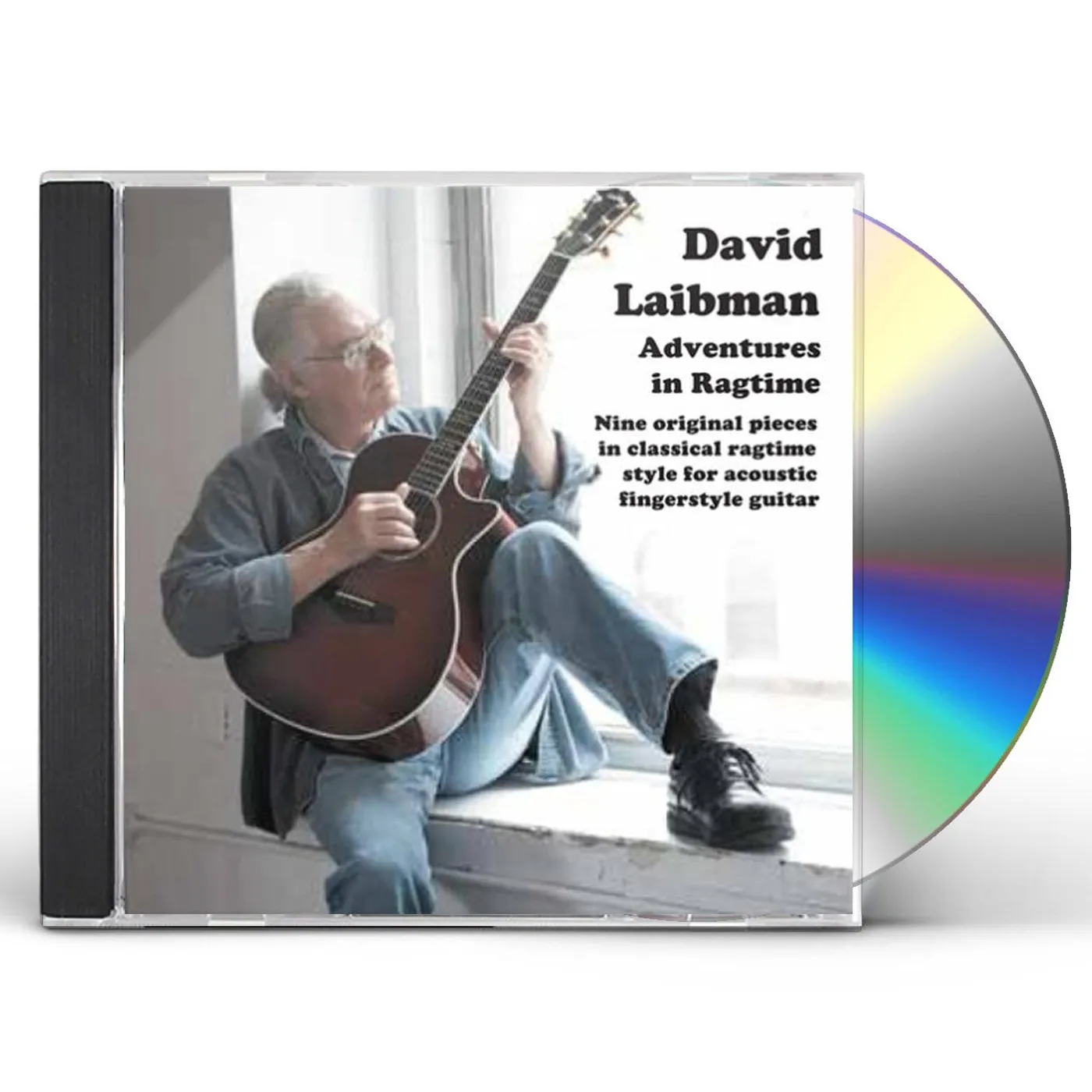 David Laibman ADVENTURES IN RAGTIME GUITAR CD