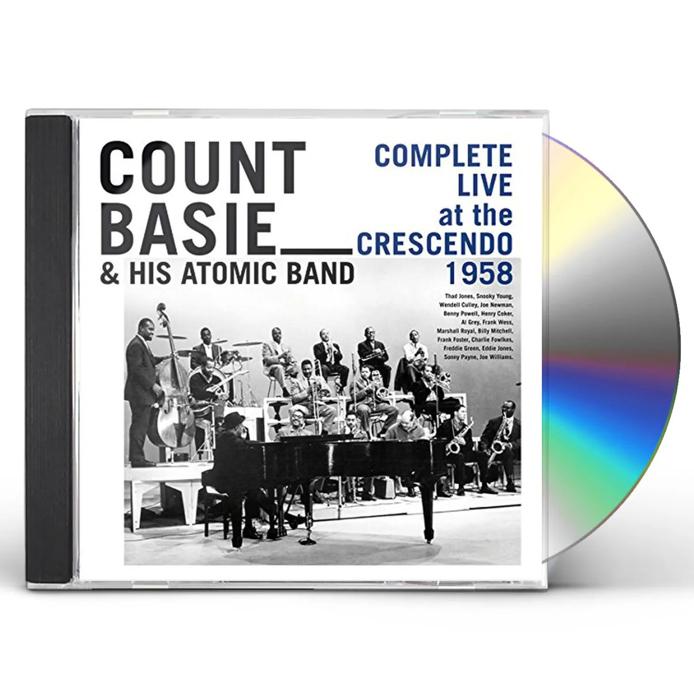 Count Basie & His Atomic Band COMPLETE LIVE AT THE CRESCENDO 1958 CD