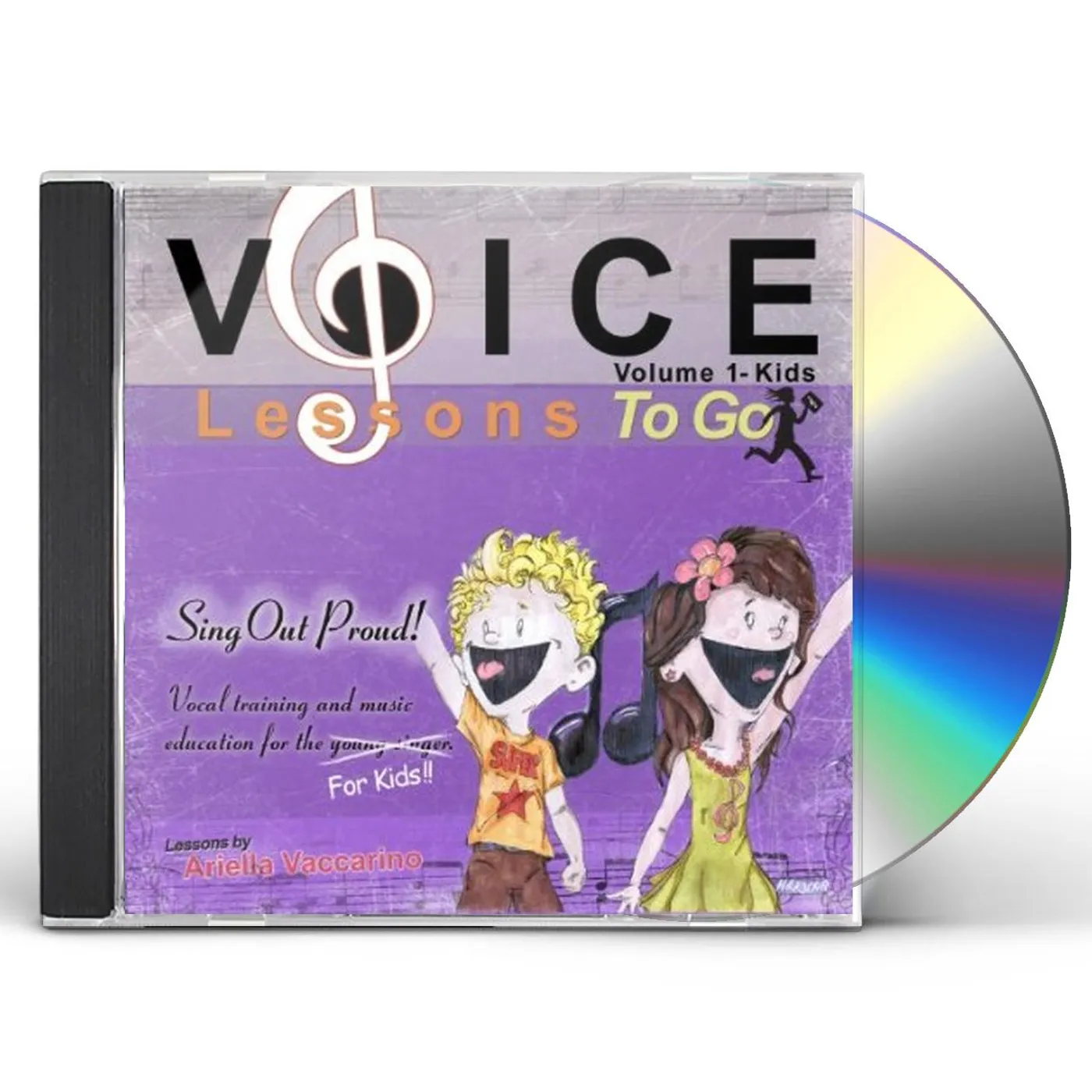 Ariella Vaccarino VOICE LESSONS TO GO FOR KIDS 1 CD