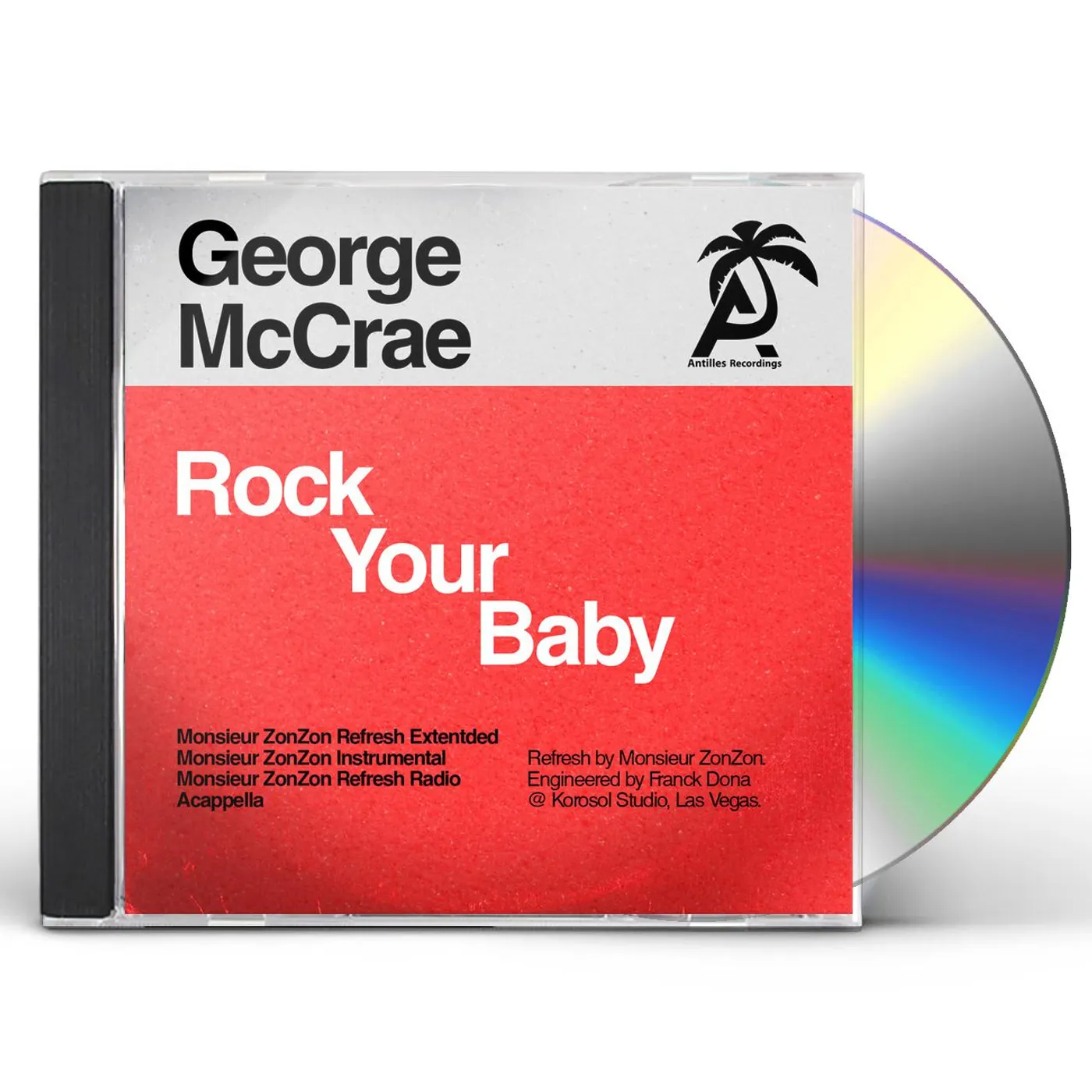 George McCrae ROCK YOUR BABY (MONSIEUR ZONZON) CD