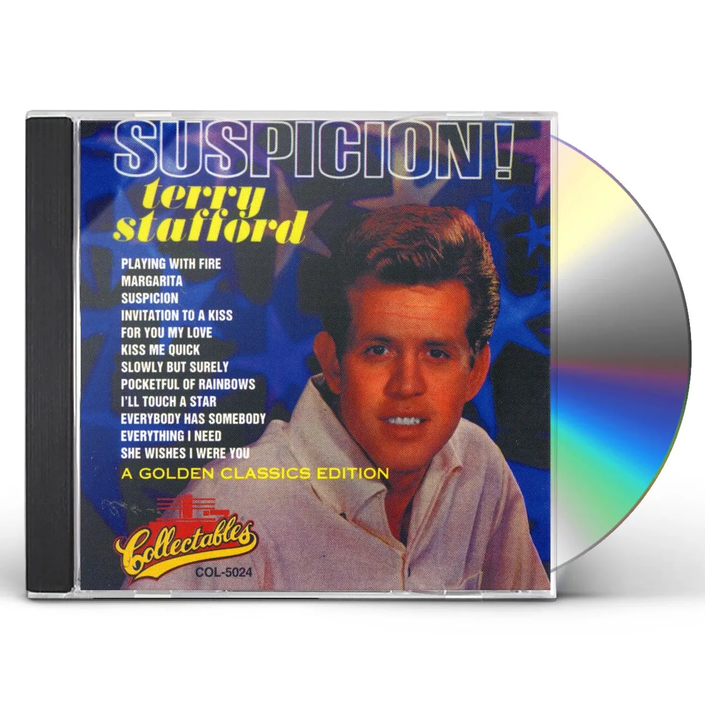 Terry Stafford SUSPICION CD
