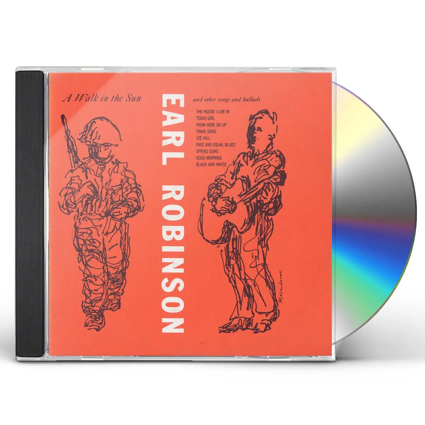 Earl Robinson A WALK IN THE SUN AND OTHER SONGS AND BALLADS CD
