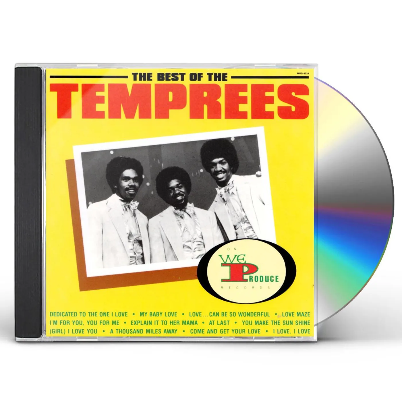 The Temprees BEST OF CD