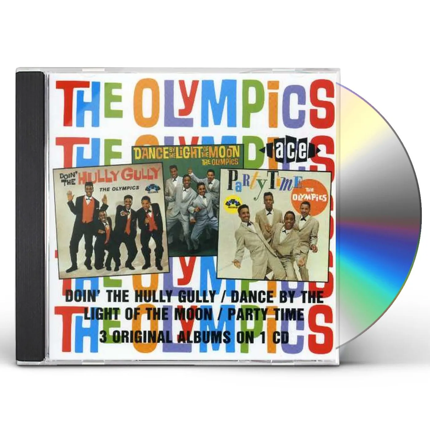 Olympics DOIN THE HULLY GULLY / DANCE BY THE LIGHT OF MOON CD