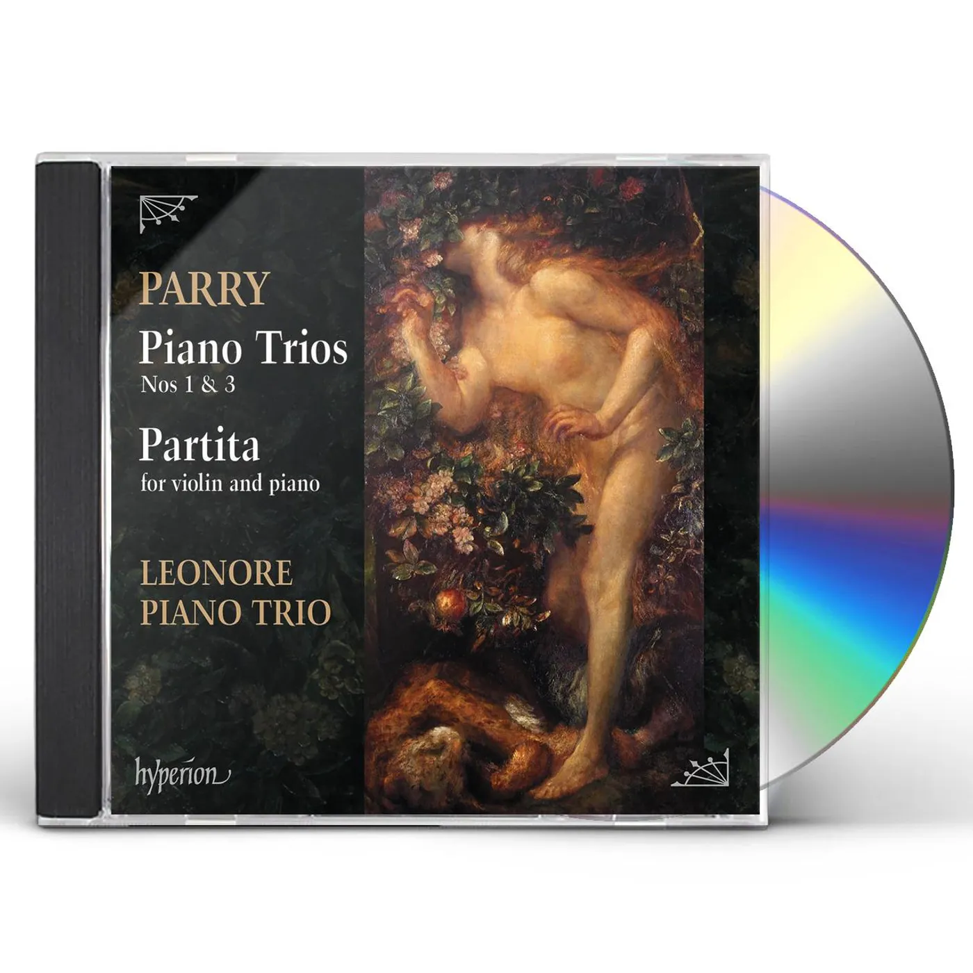 Leonore Piano Trio PARRY: PIANO TRIOS NOS.1 & 3 PARTITA IN D MINOR CD