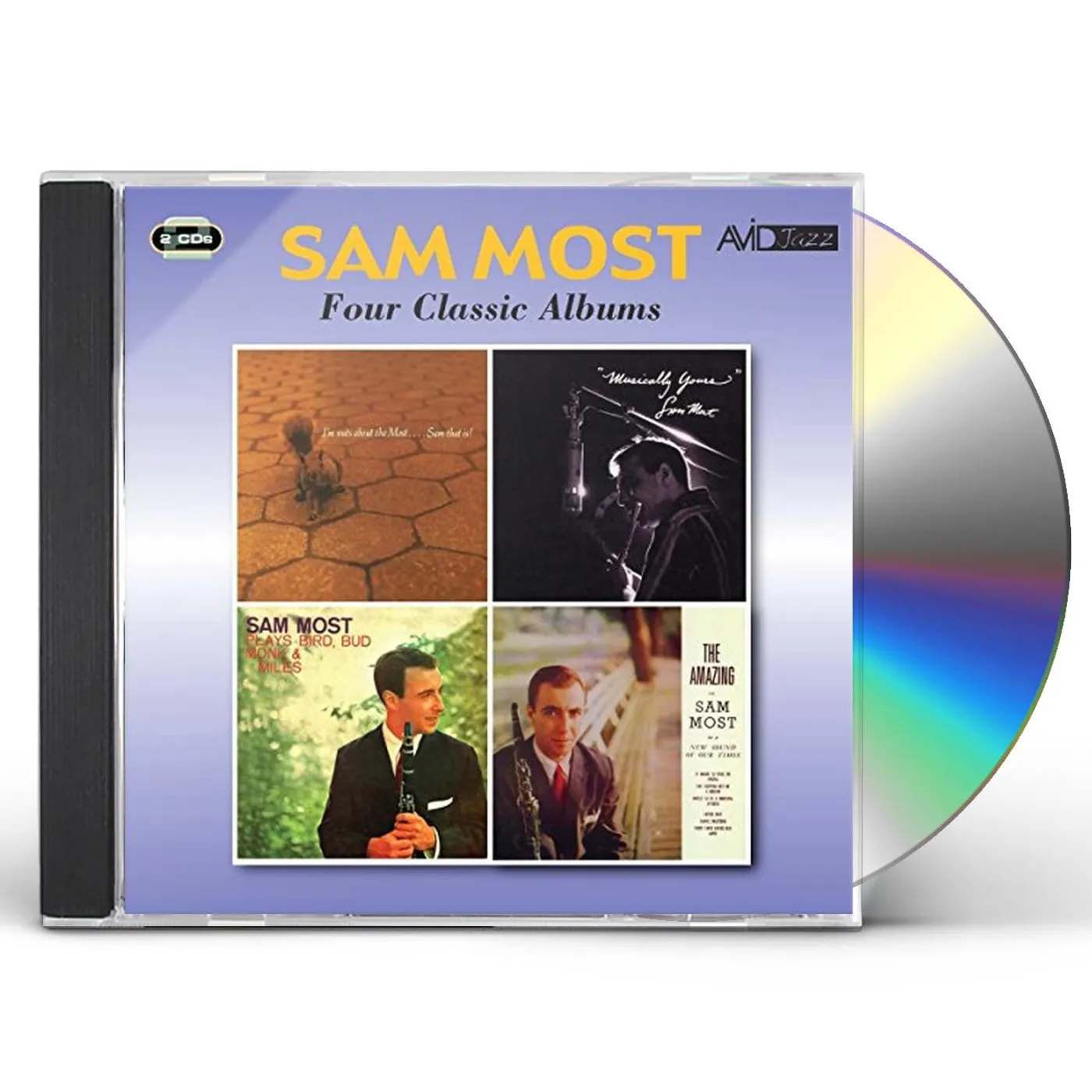 Sam Most I'M NUTS ABOUT THE MOSTSAM THAT IS / MUSICALLY CD