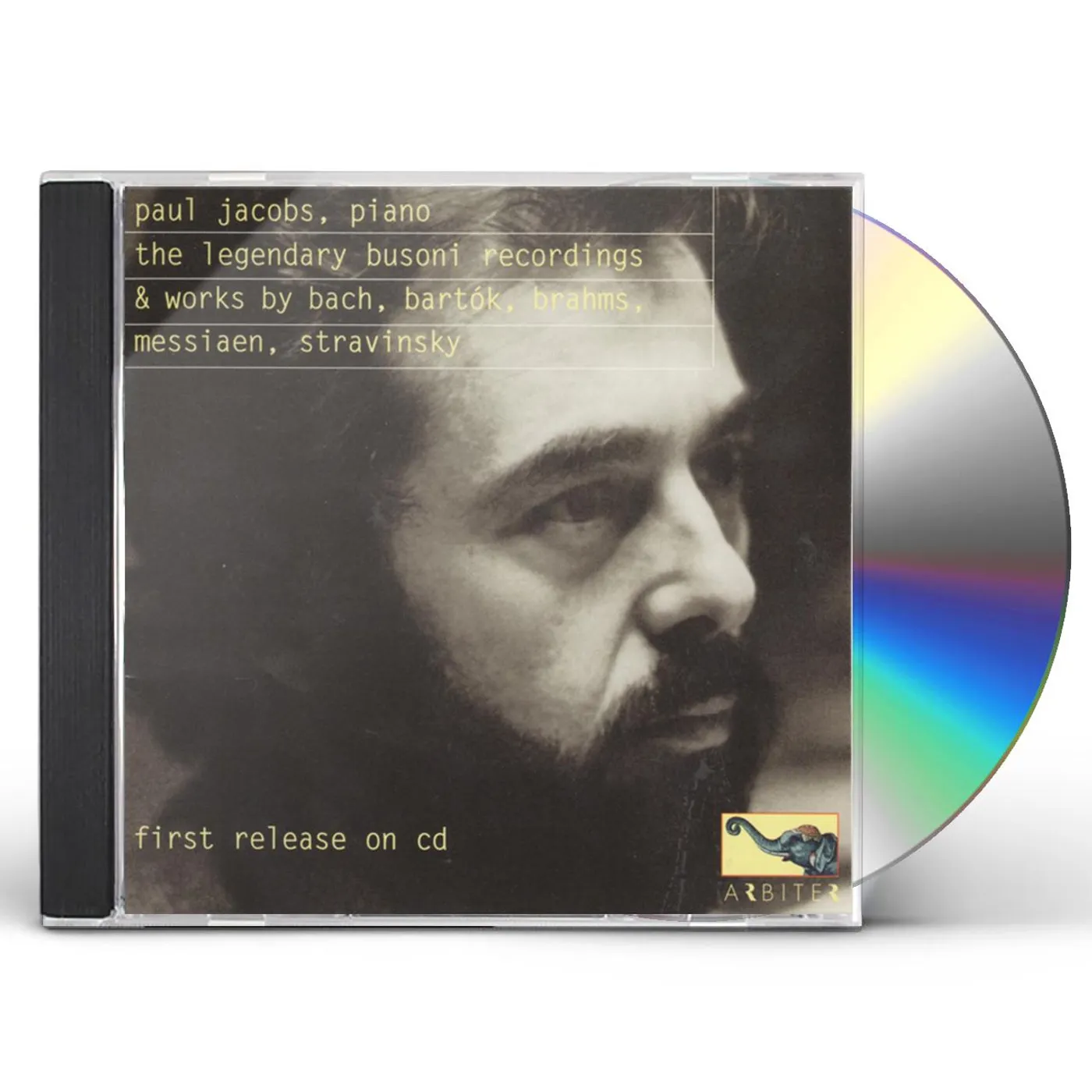 Paul Jacobs LEGENDARY BUSONI RECORDINGS CD