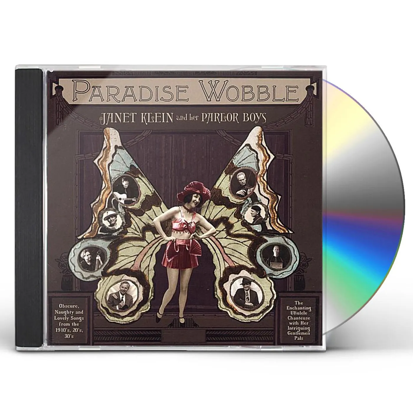 Janet Klein & Her Parlor Boys PARADISE WOBBLE CD