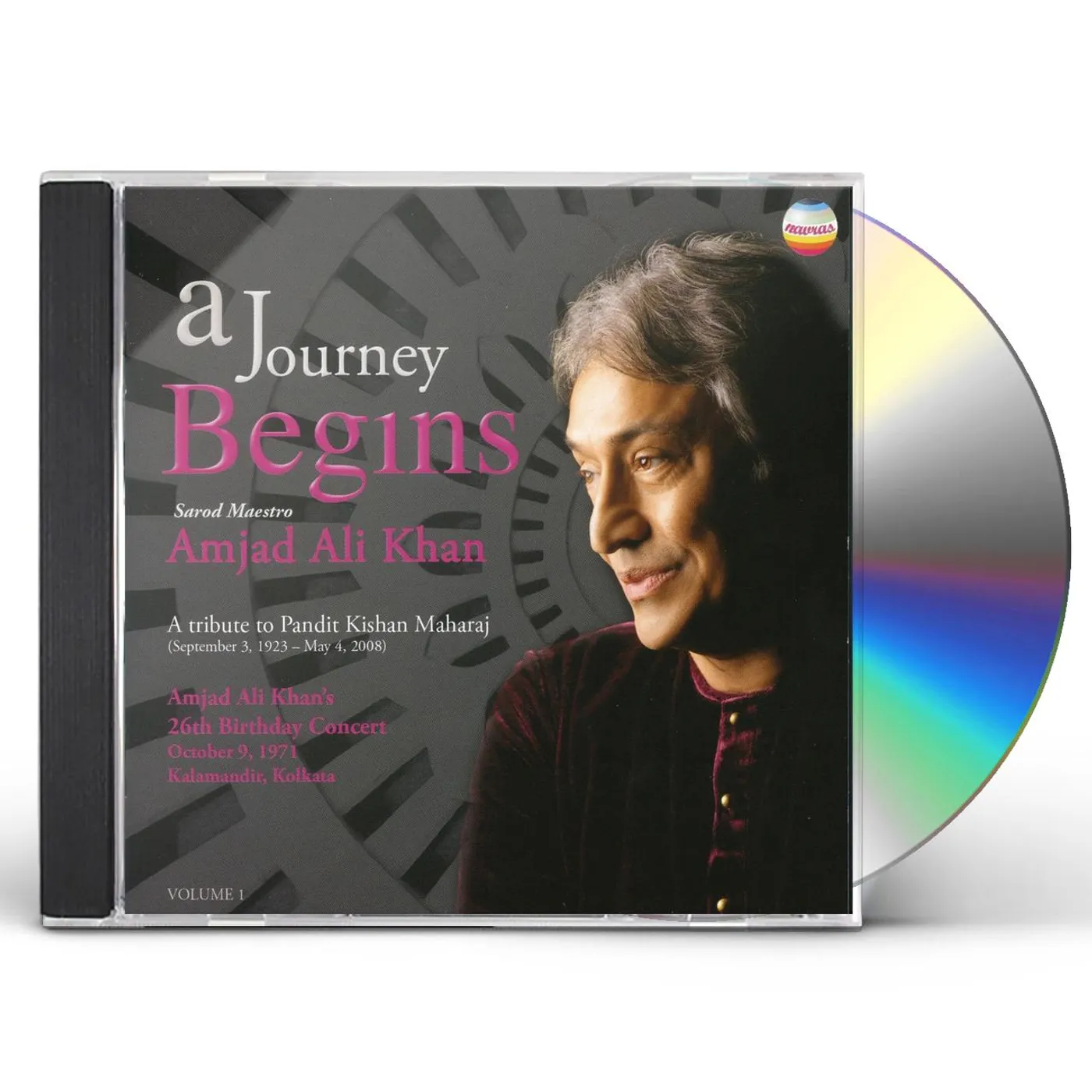 Amjad Ali Khan JOURNEY BEGINS: TRIBUTE TO KISHAN MAHARA 1 CD
