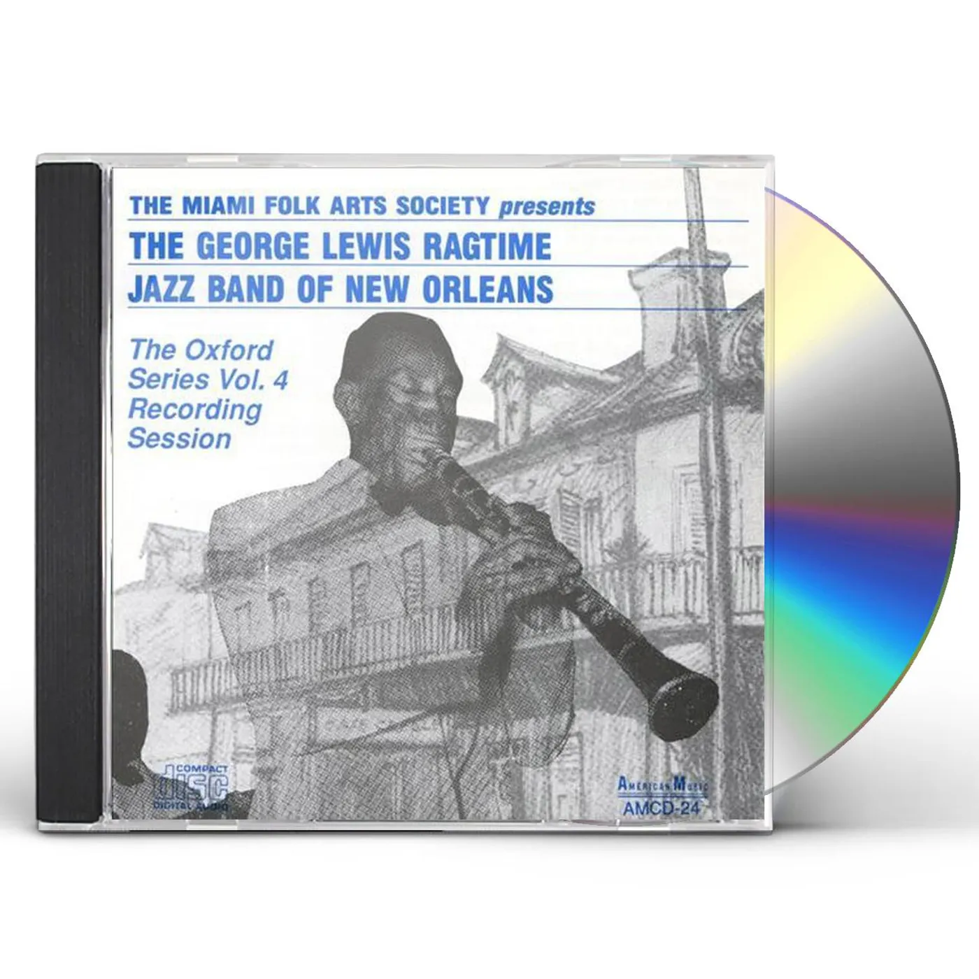 GEORGE LEWIS RAGTIME JAZZ BAND OF NEW ORLEANS: OXFORD SERIES VOL.4 CD