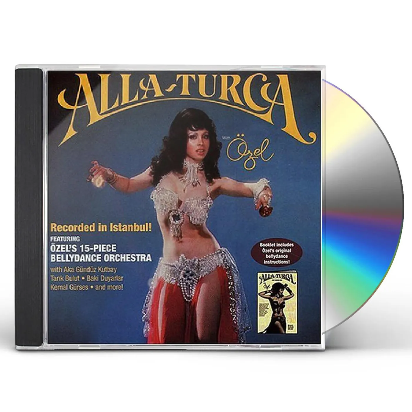 Özel Türkbas BELLYDANCE WITH OZEL: ALLA-TURCA WITH OZEL CD