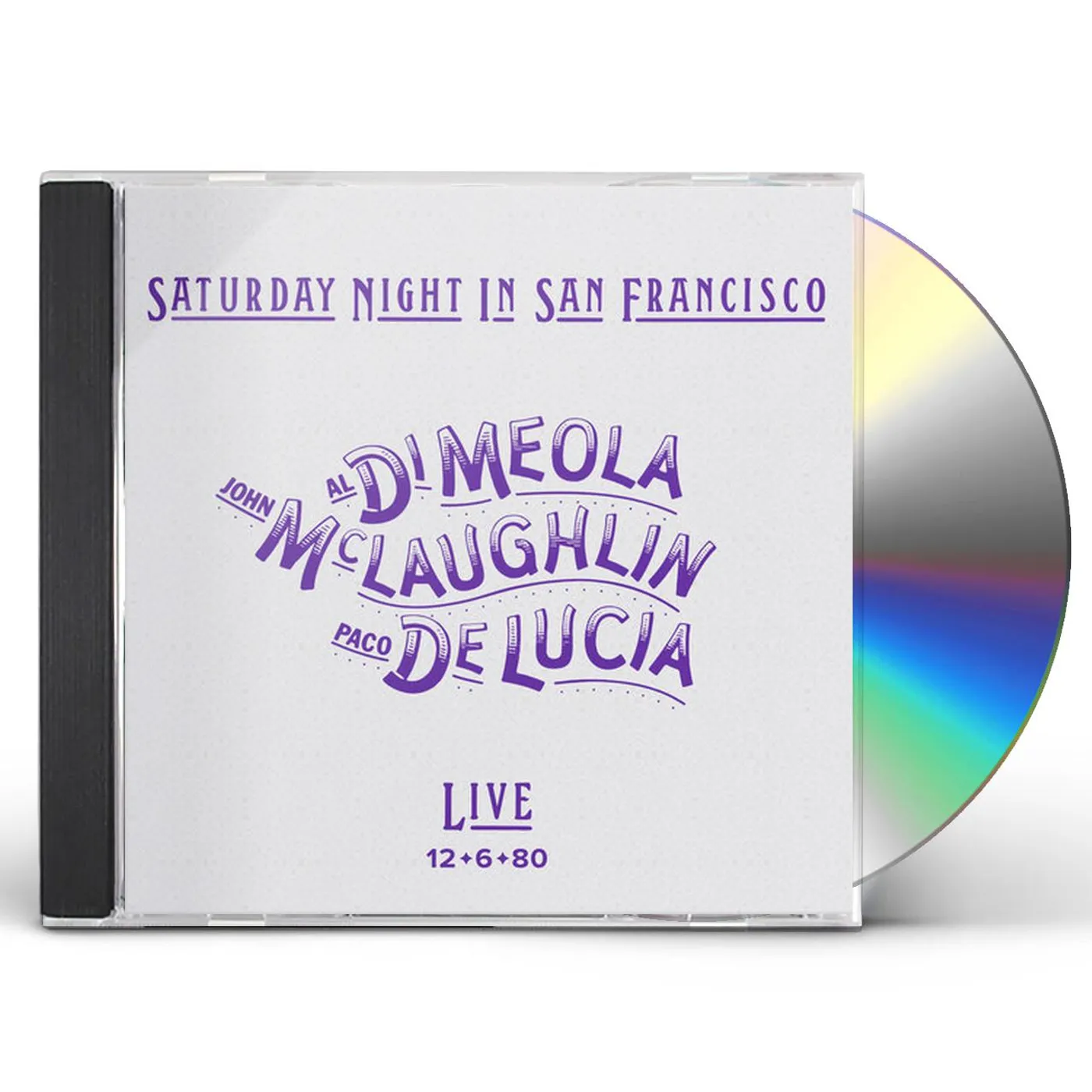 John Mclaughlin / Paco De Lucia / Al Di Meola Saturday Night In San Francisco CD