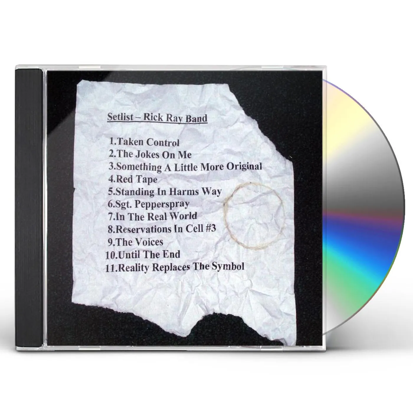 The Rick Ray Band SETLIST CD