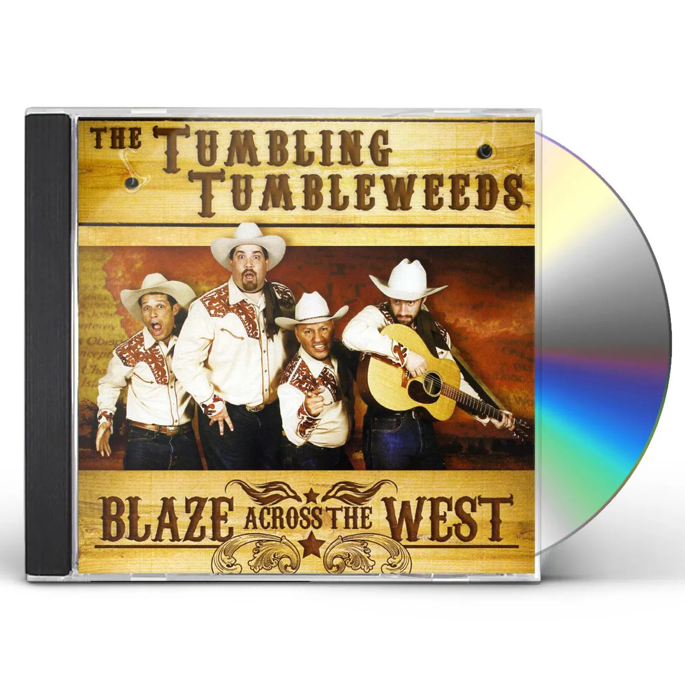 The Tumbling Tumbleweeds BLAZE ACROSS THE WEST CD
