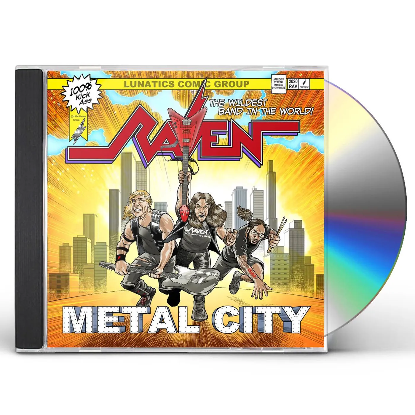 Raven METAL CITY CD