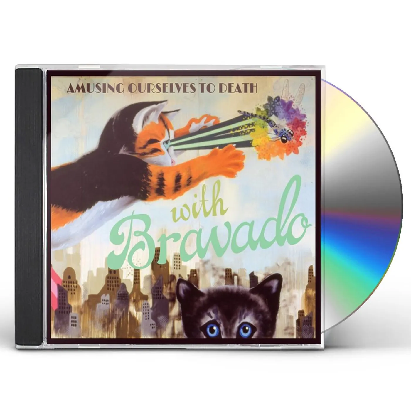 With Bravado AMUSING OURSELVES TO DEATH CD