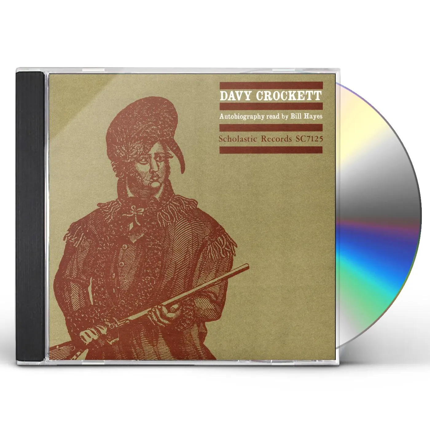 DAVY CROCKETT AUTOBIOGRAPHY READ BY BILL HAYES CD