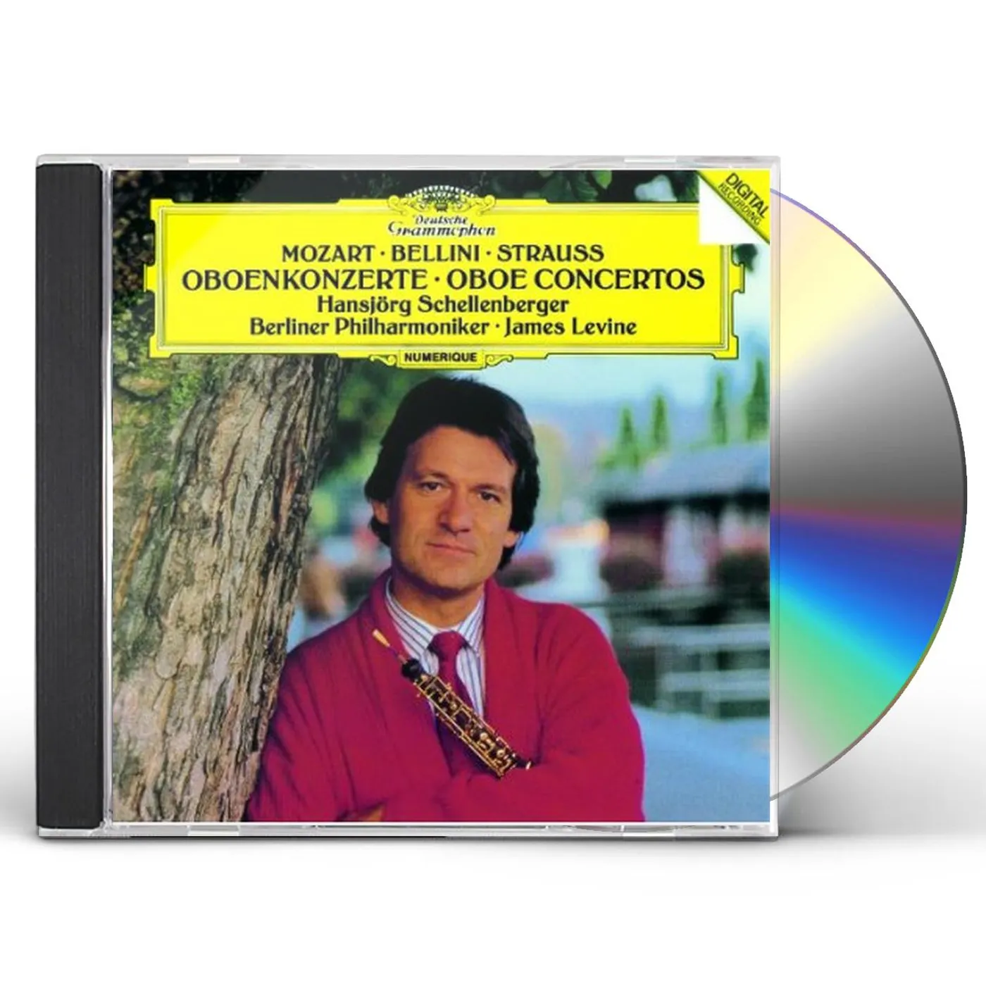 Hansjorg Schellenberger MOZART. BELLINI. R.STRAUSS: OBOE CTO. CD