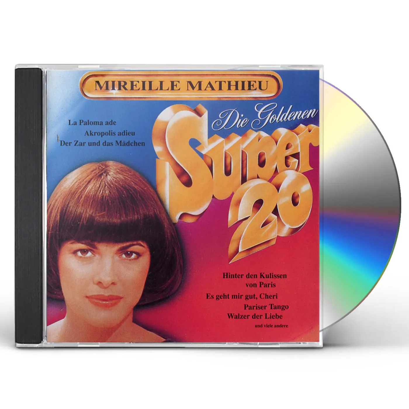 Mireille Mathieu DIE GOLDENEN SUPER 20 (DEUTCHE COLLECTION) CD