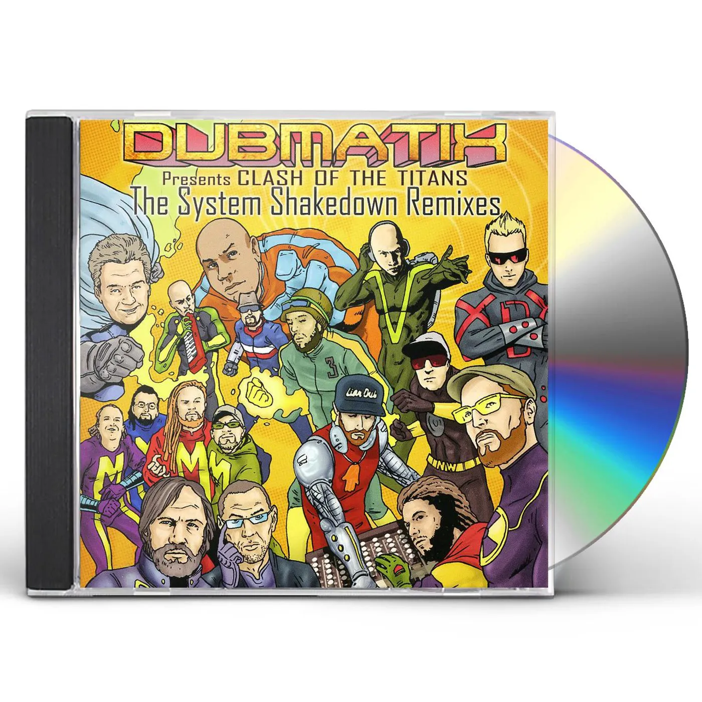 Dubmatix CLASH OF THE TITANS: SYSTEM SHAKEDOWN REMIXES CD