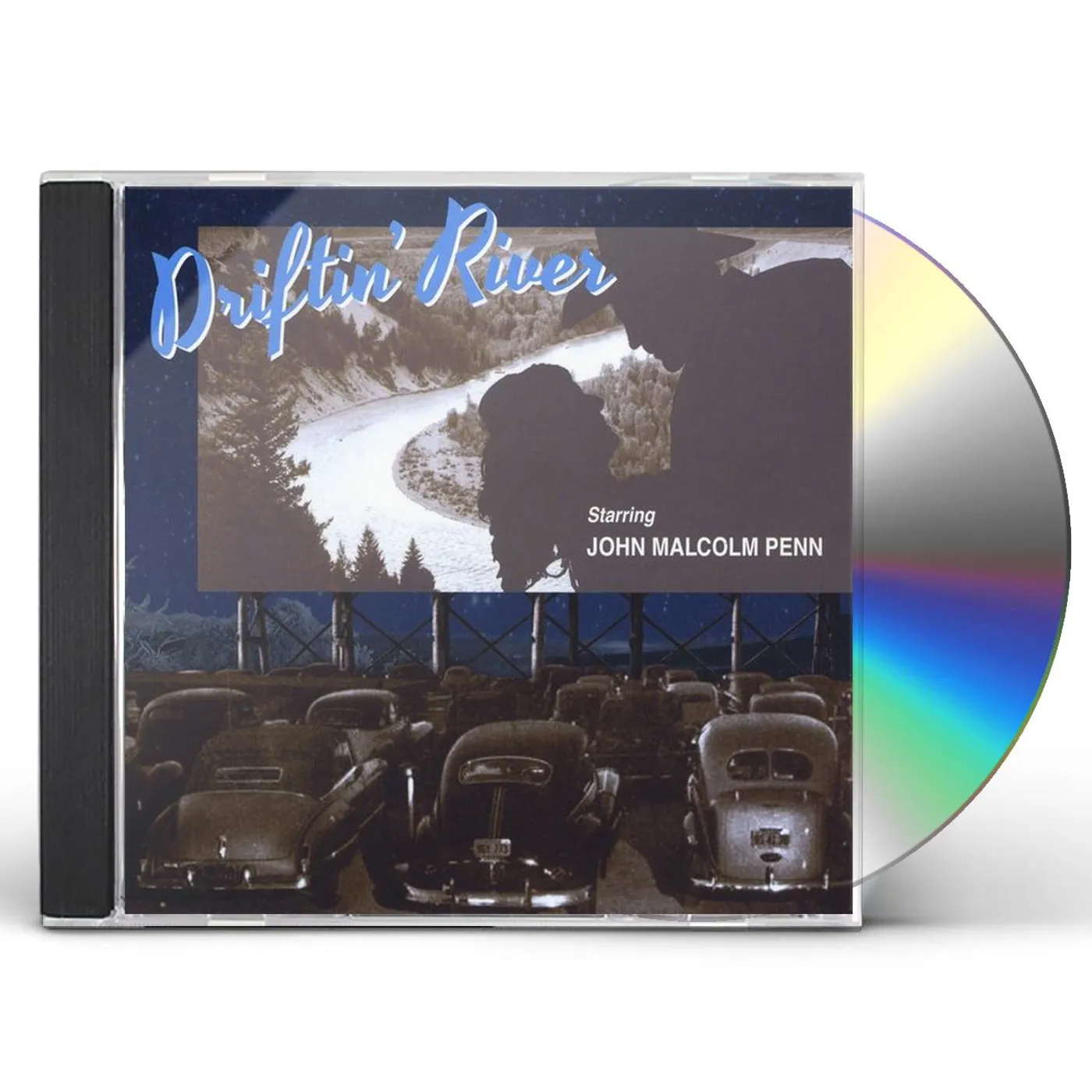 John Malcolm Penn DRIFTIN RIVER CD