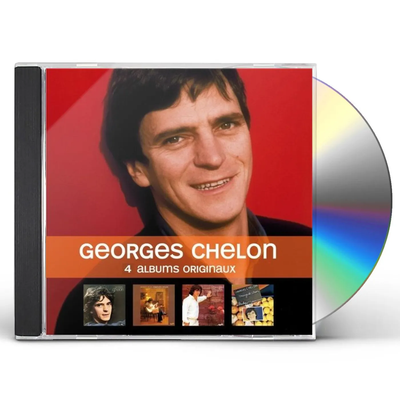 Georges Chelon 4 ALBUMS ORIGINAUX CD