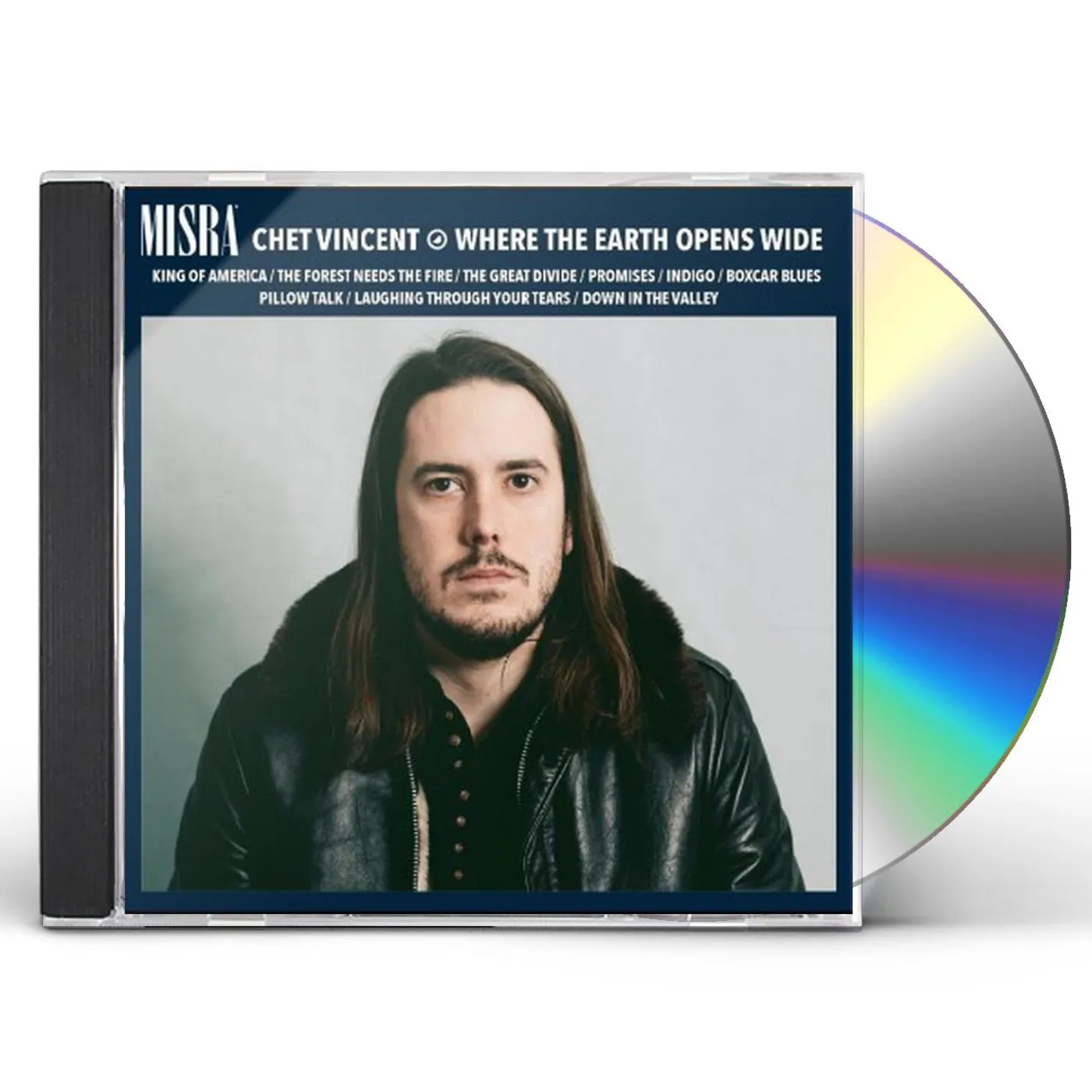 Chet Vincent WHERE THE EARTH OPENS WIDE CD