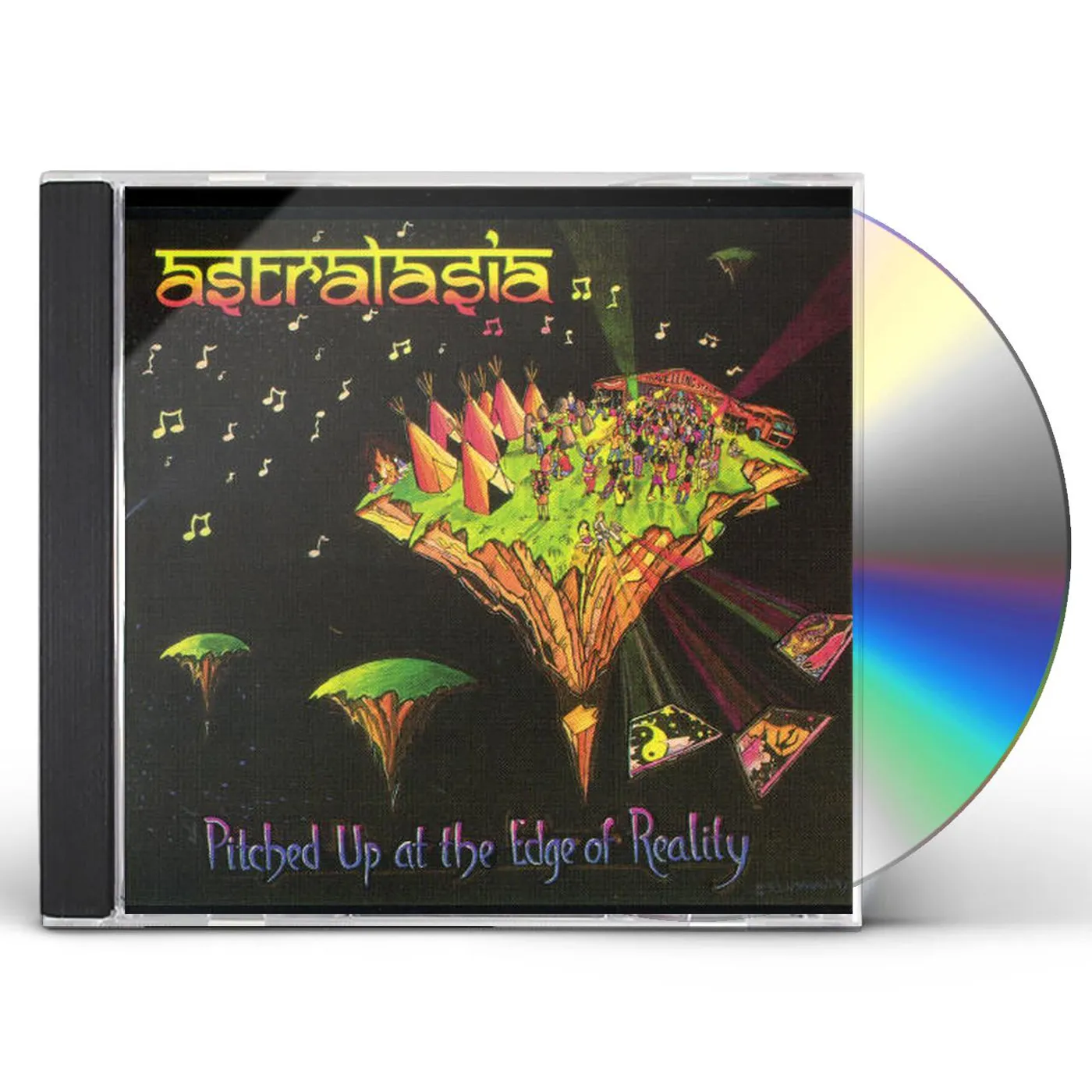 Astralasia PITCHED UP AT THE EDGE OF REALITY CD