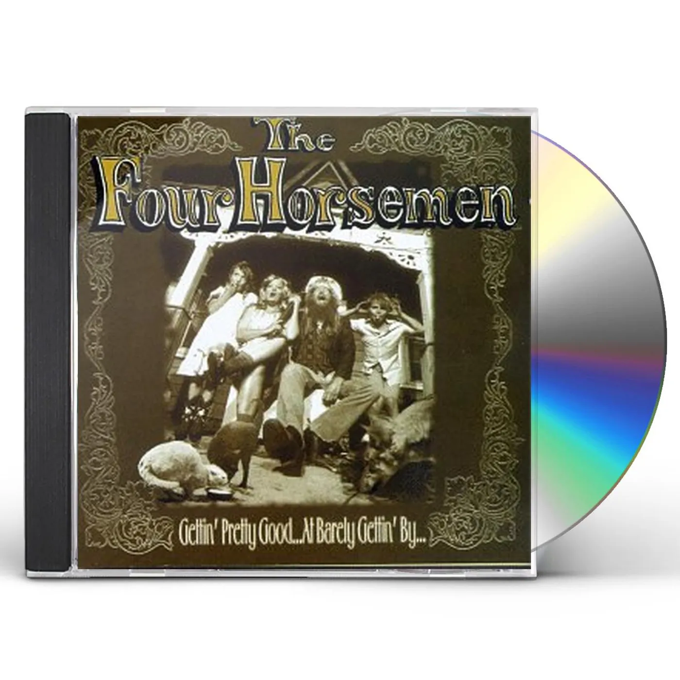 The Four Horsemen GETTIN PRETTY GOOD AT BARELY GETTIN BY CD