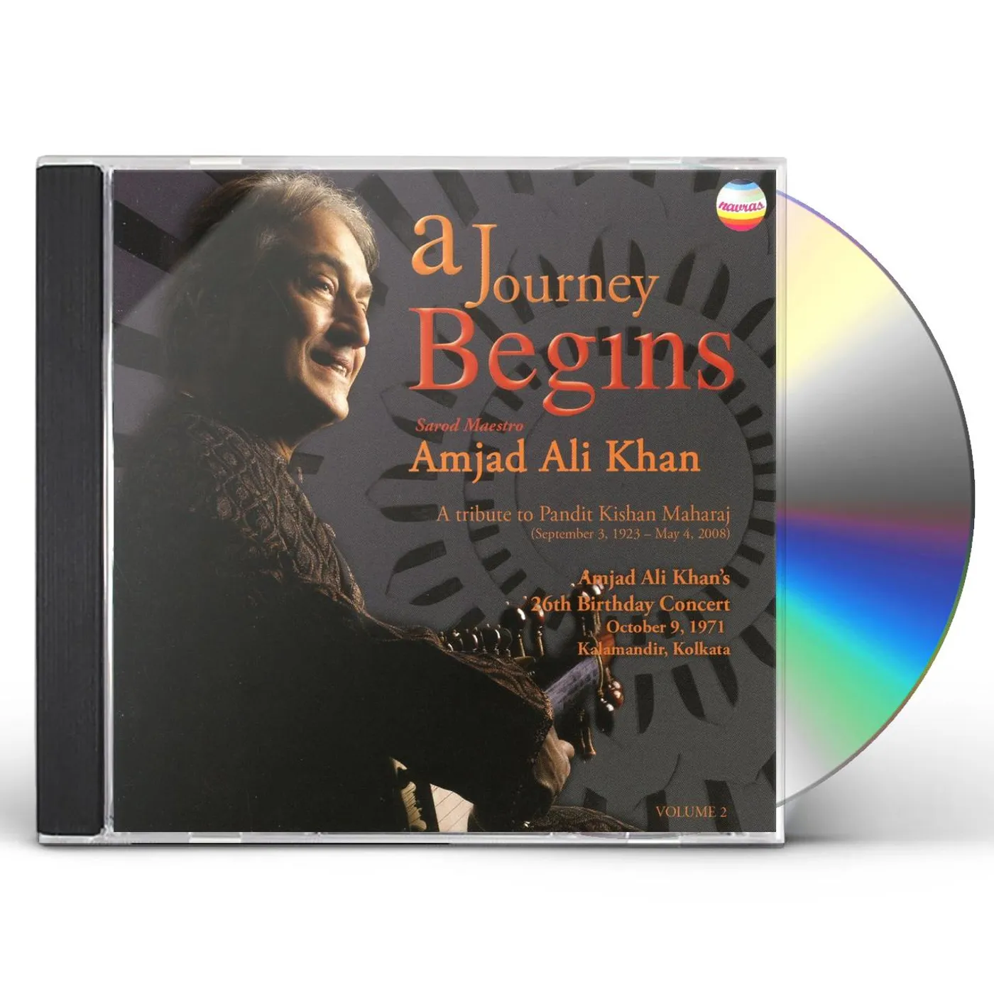 Amjad Ali Khan JOURNEY BEGINS: TRIBUTE TO KISHAN MAHARA 2 CD