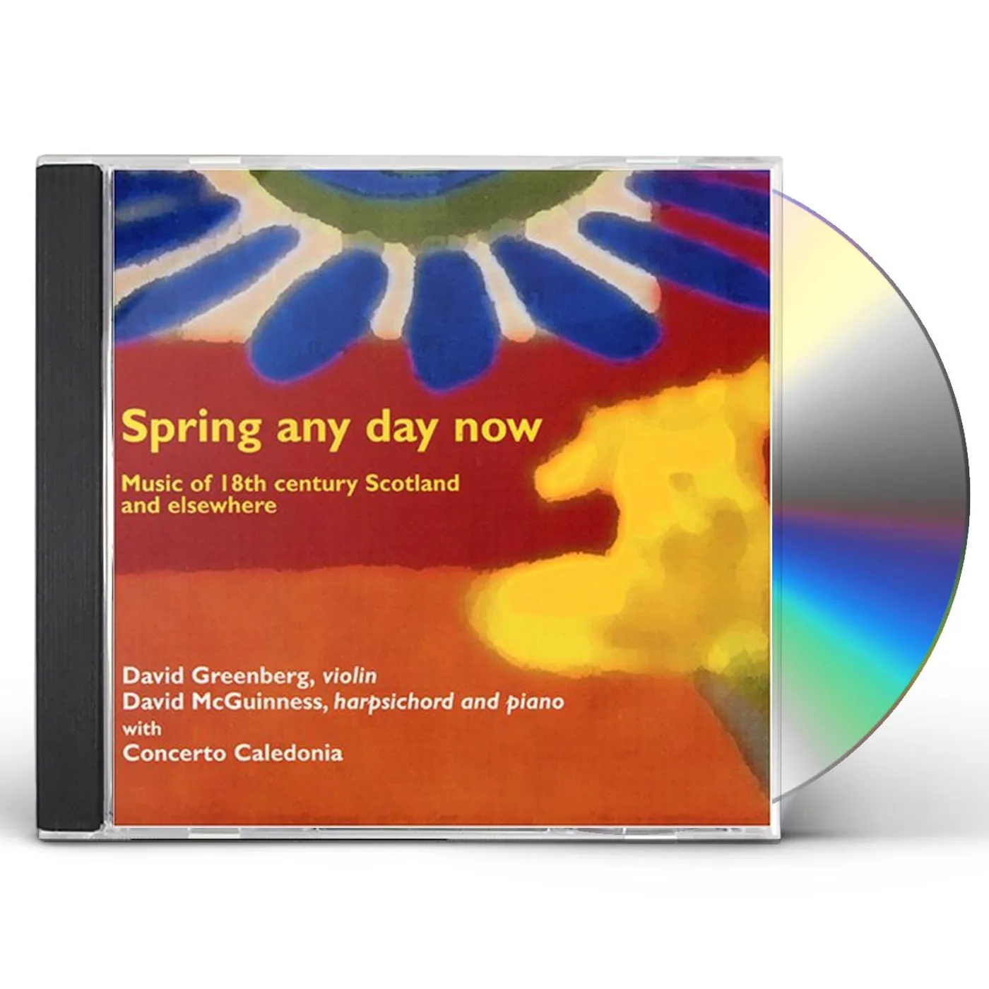 David Greenberg SPRING ANY DAY NOW: MUSIC OF 18TH CENTURY SCOTLAND CD