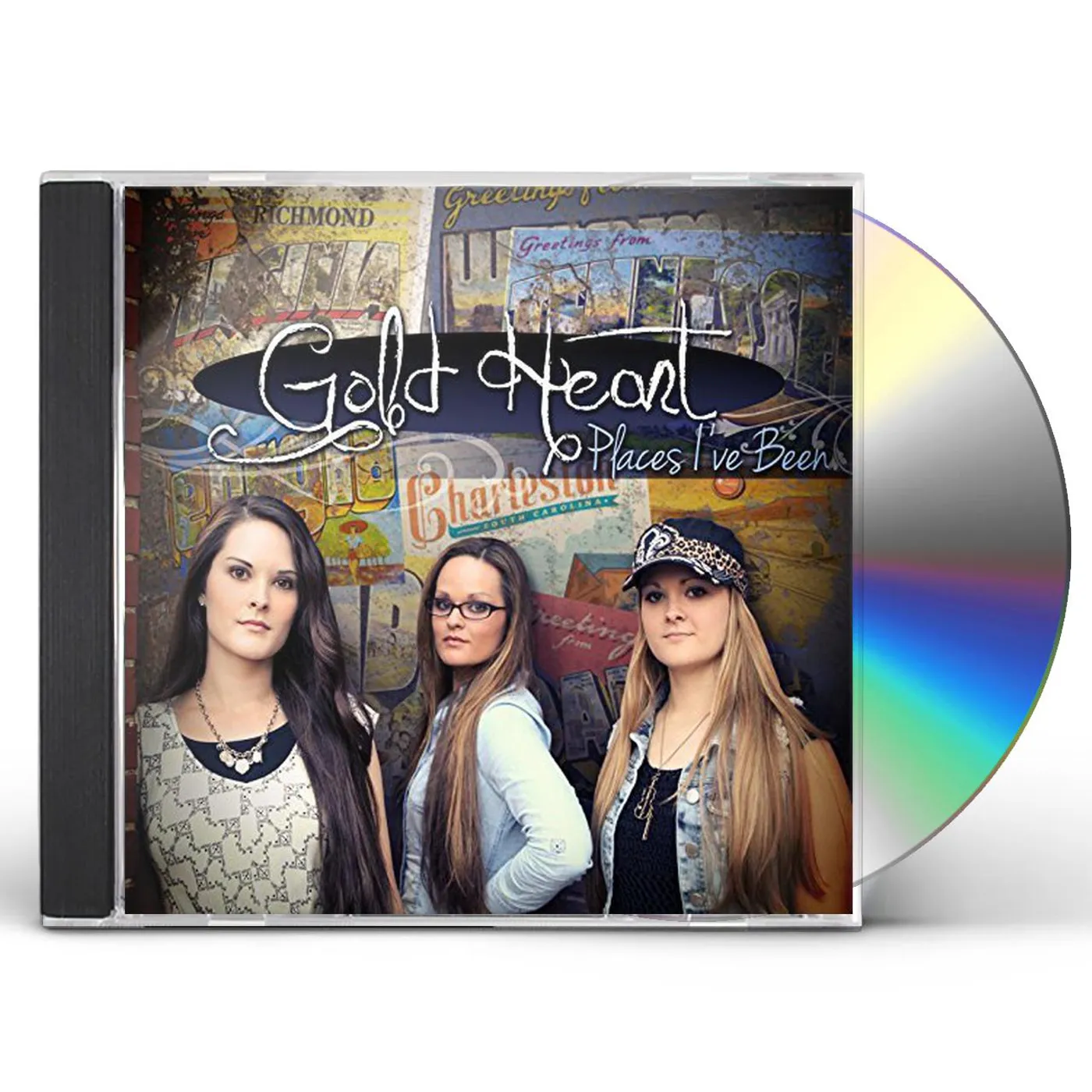 Gold Heart PLACES I'VE BEEN CD