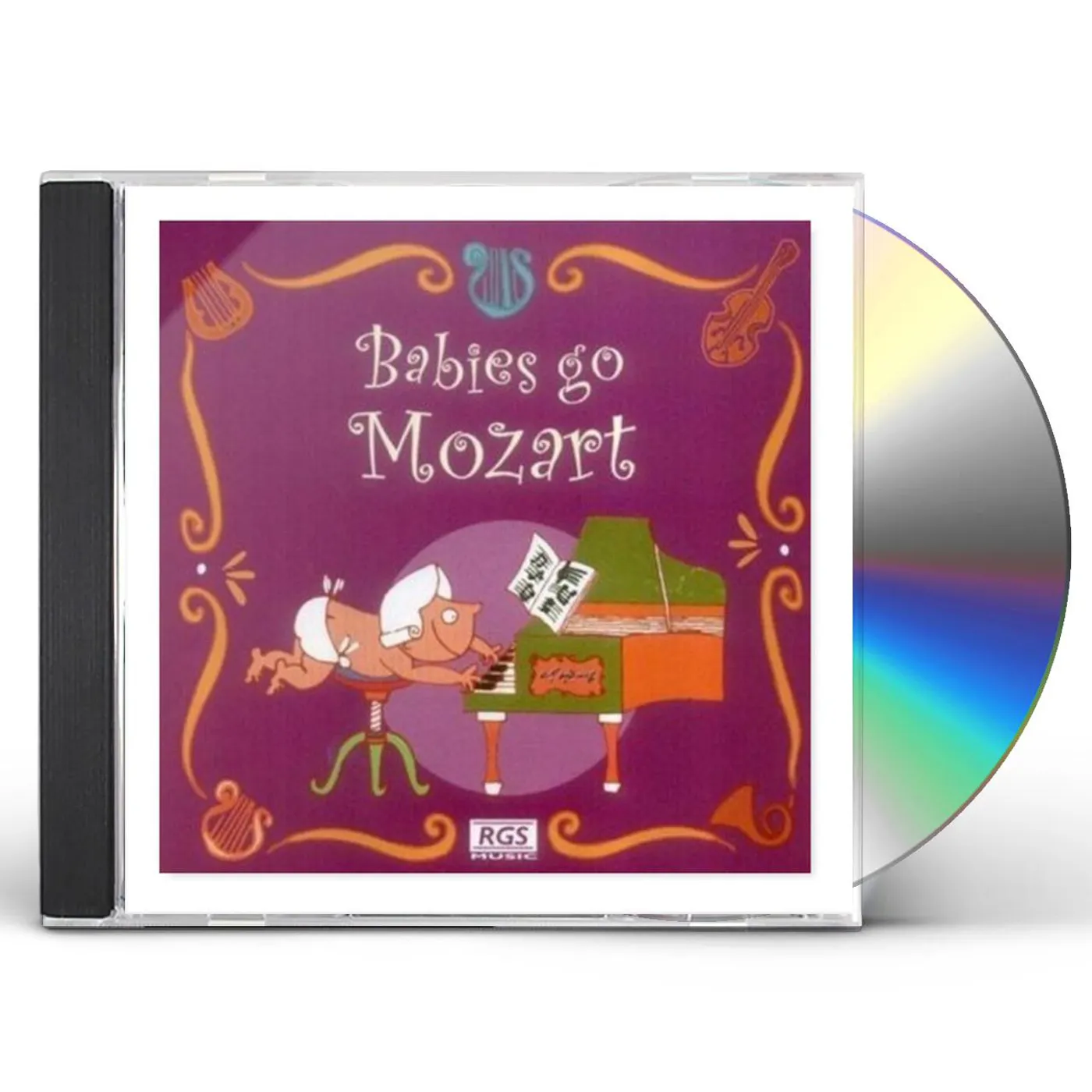 Julio Kladniew BABIES GO MOZART CD