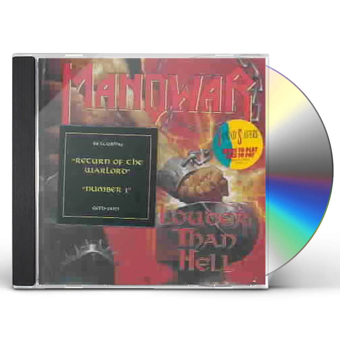 Manowar LOUDER THAN HELL CD