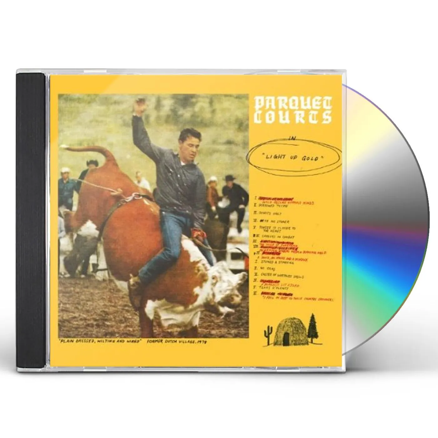 Parquet Courts LIGHT UP GOLD CD