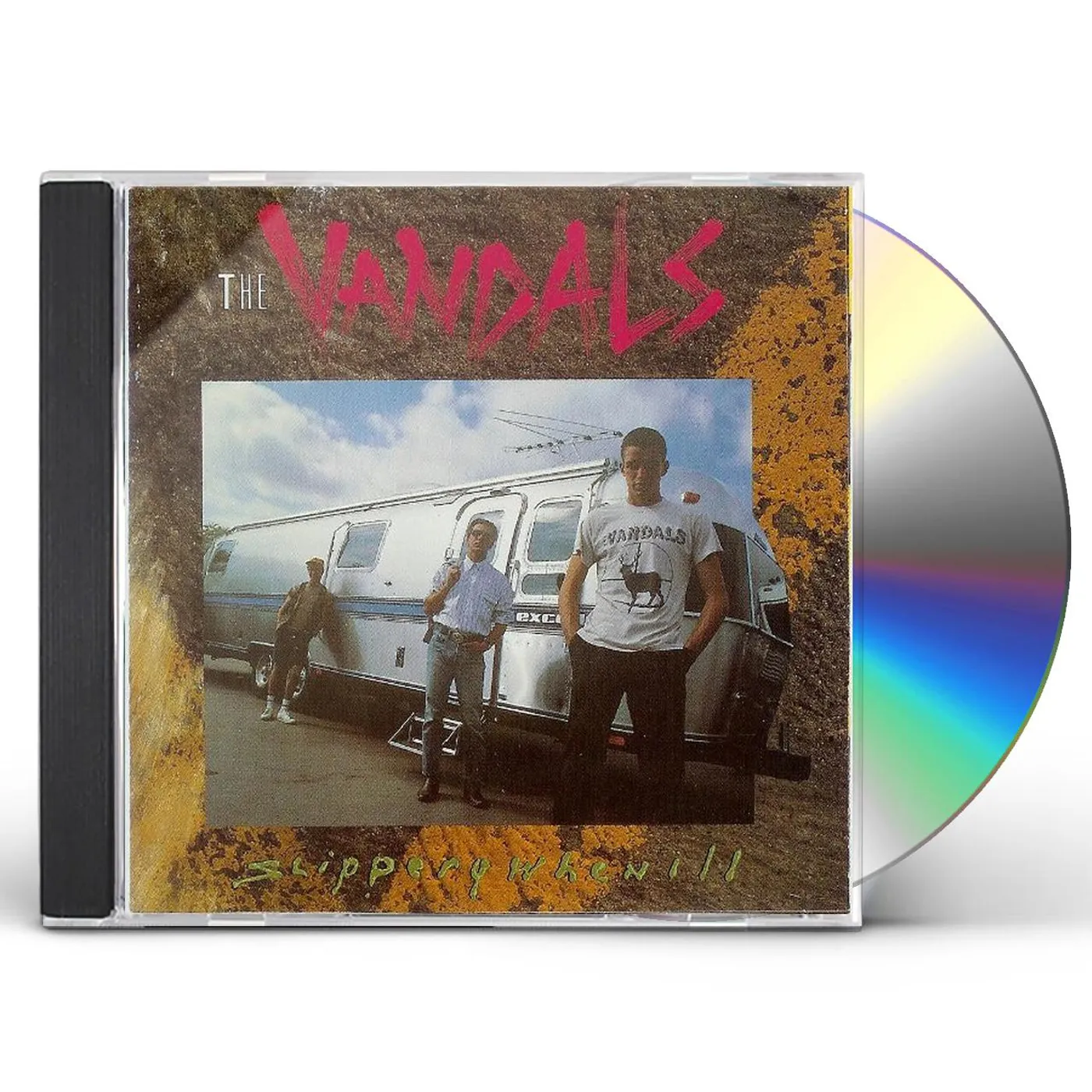 The Vandals  SLIPPERY WHEN ILL CD