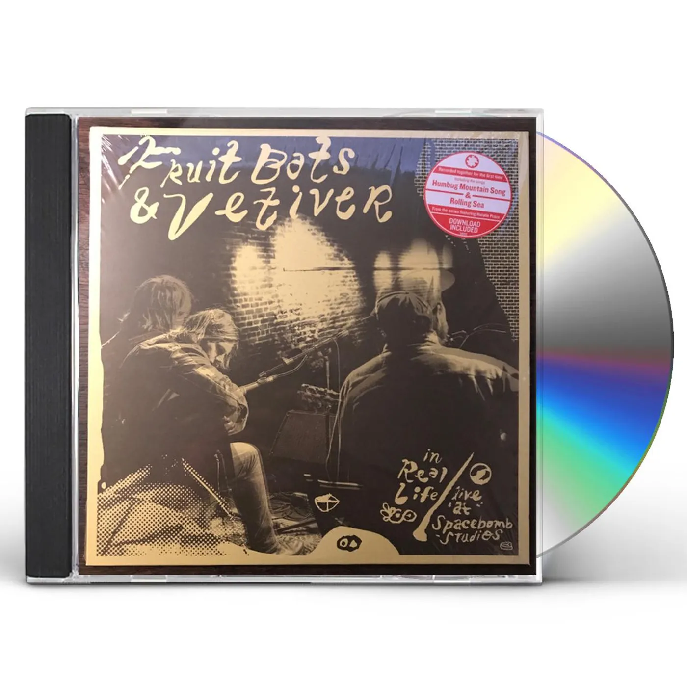 Fruit Bats & Vetiver IN REAL LIFE (LIVE AT SPACEBOMB STUDIOS) CD
