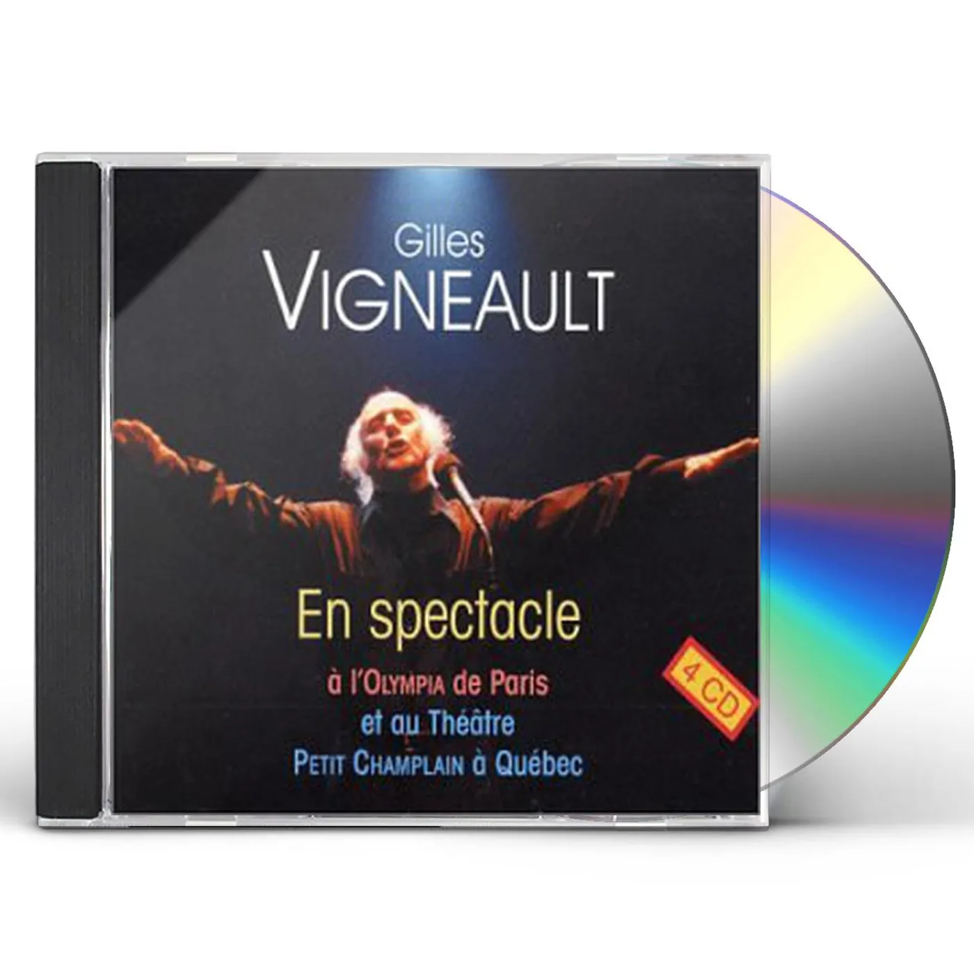 Gilles Vigneault 40 ANS DE SPECTACLE CD