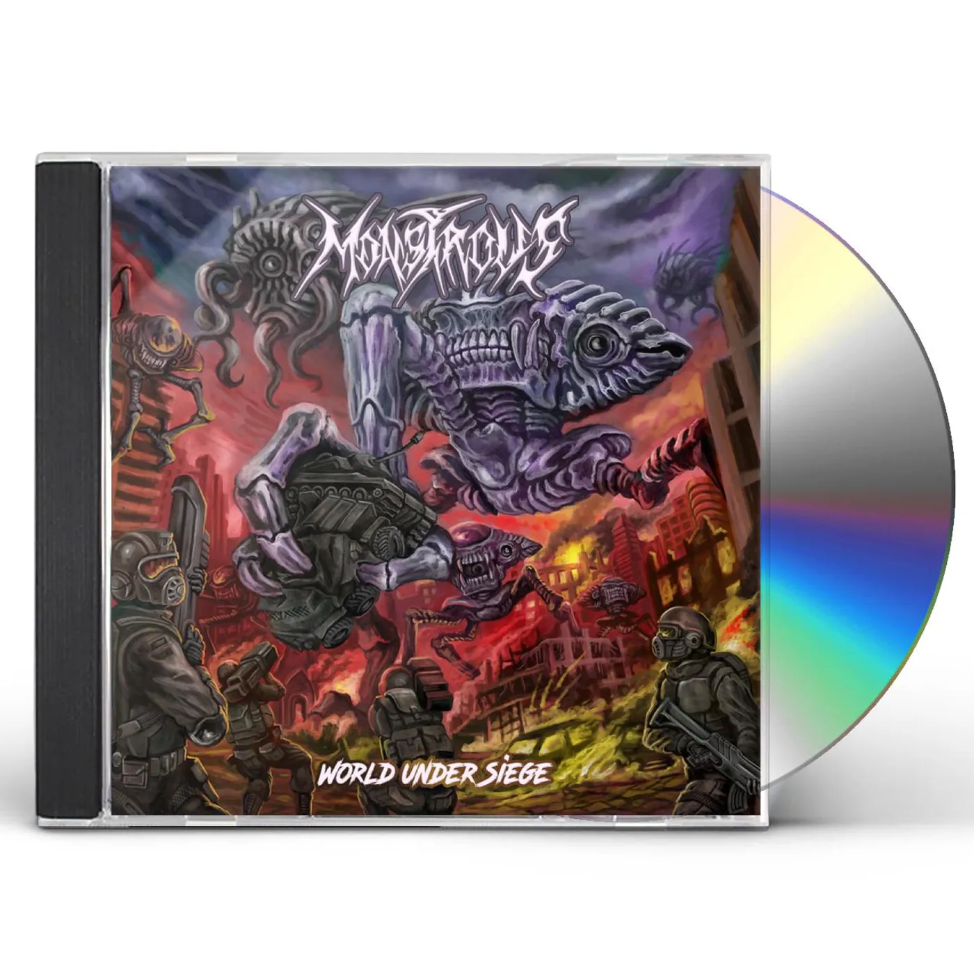 Monstrous World Under Siege CD