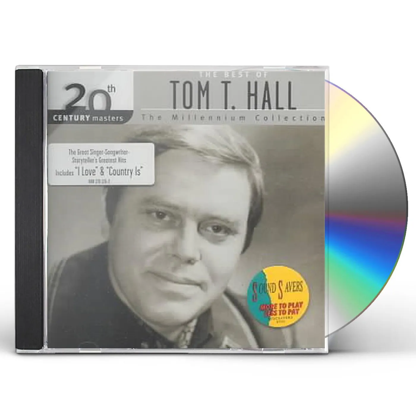 Tom T. Hall 20TH CENTURY MASTERS CD