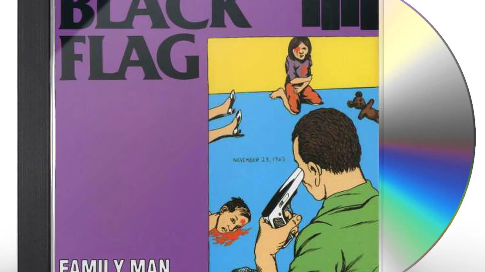 Black Flag FAMILY MAN CD