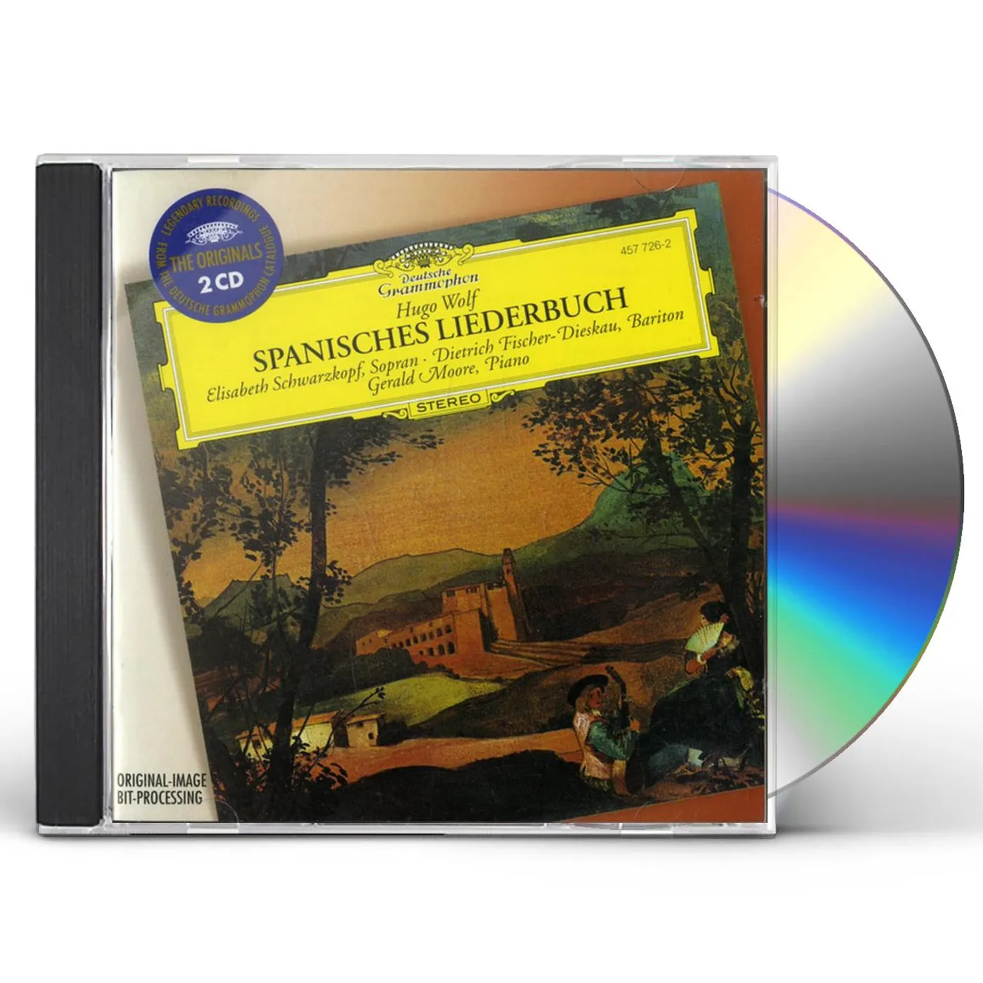 WOLF / SCHWARZKOPF / FISCHER-DIESKAU / MOORE SPANISCHES LIEDERBUCH CD