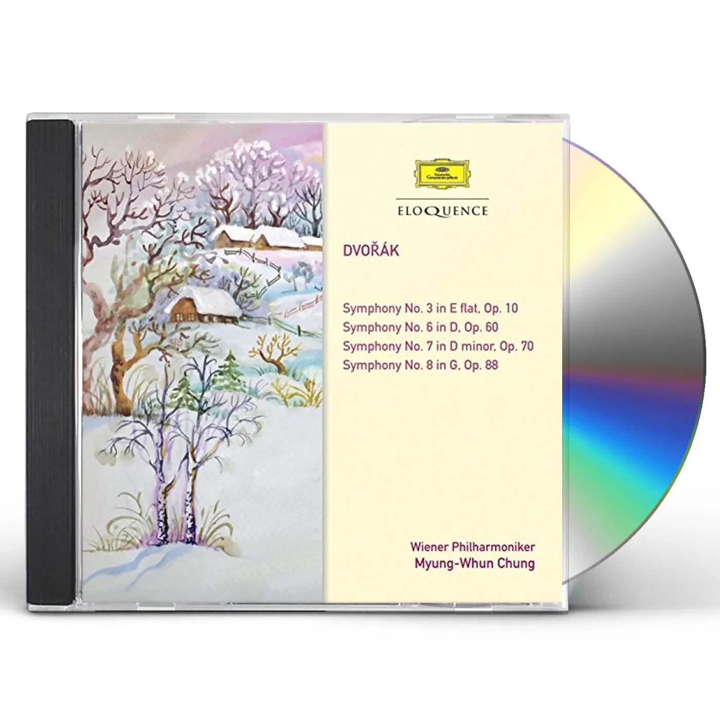 Myung-Whun Chung DVORAK: SYMPHONIES 3 6 7 & 8 CD