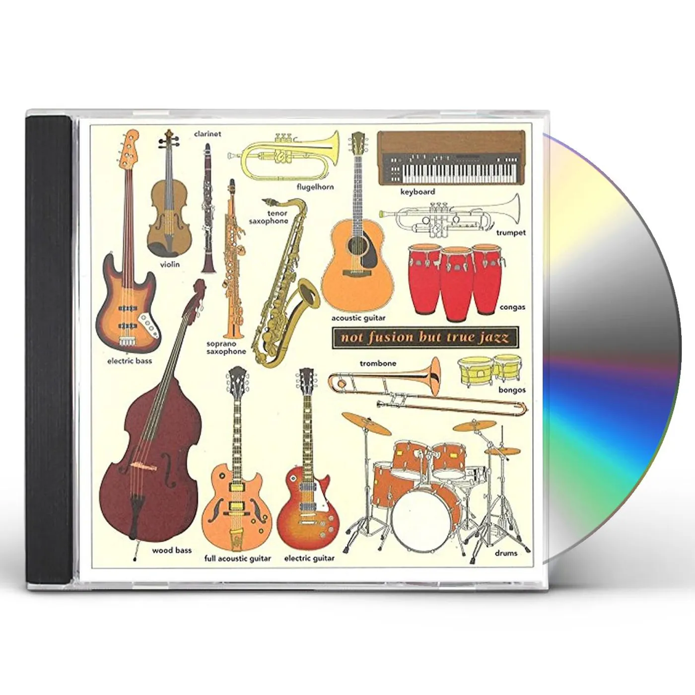 Jaco Pastorius NOT FUSION BUT TRUE JAZZ CD